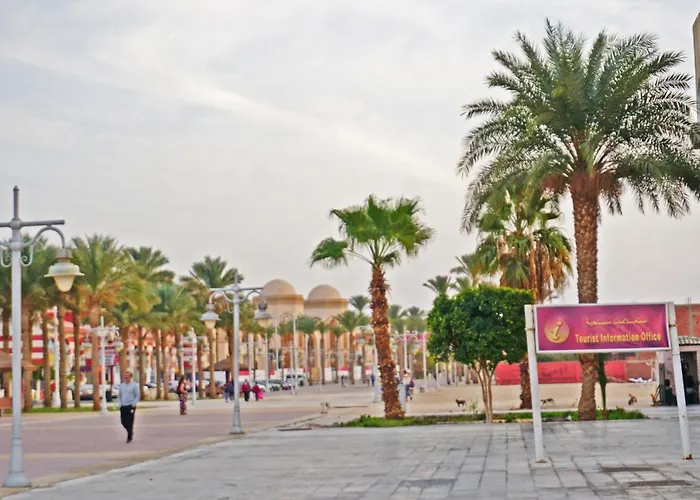 Modern Mountain View On The Touristic Promenade Appartement Hurghada